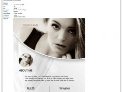 How to design beauty bio in Chaturbate account and set the background on you profile